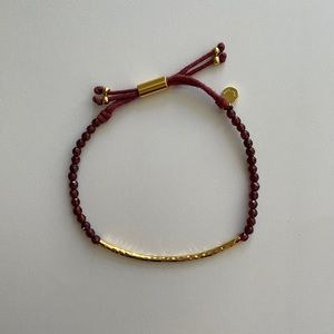 GORJANA GEMSTONE BRACELET GARNET